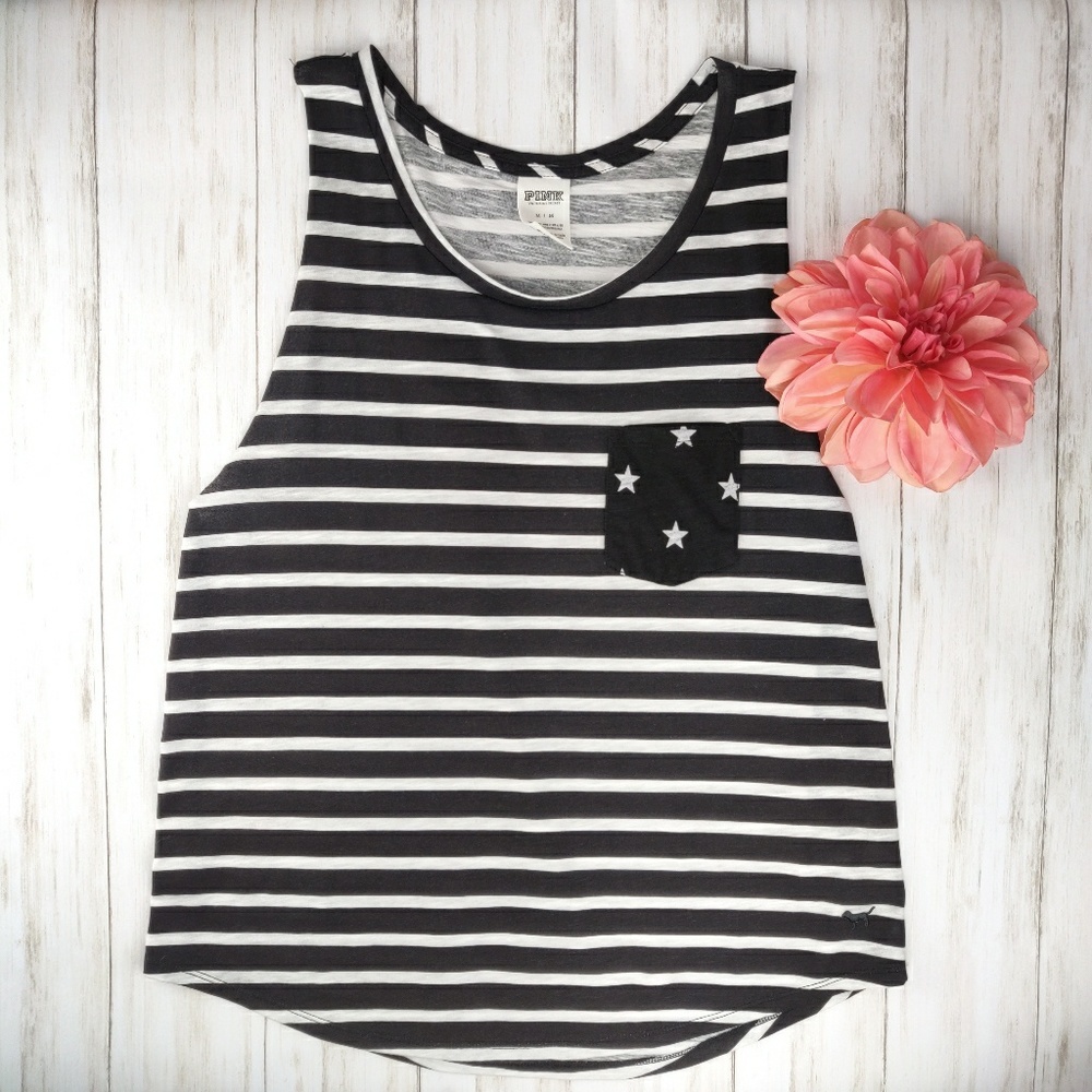 VS Pink Victoria Secret racerback tank top